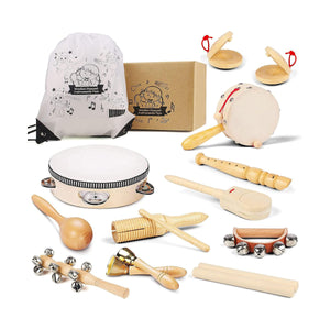 Open image in slideshow, Musical Instruments Toys, Percussion Instruments Set
